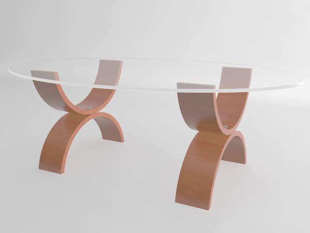 table glass 3D 모델 .c4d .max .obj .3ds .fbx .stl .blend
