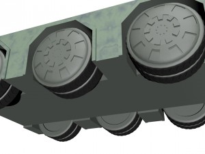 armored car 3D मॉडल
