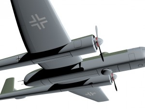 arado ar e 340 3D Модель