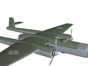arado ar e 340 3D Модель