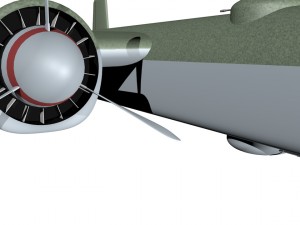 arado ar e 340 3D Модель