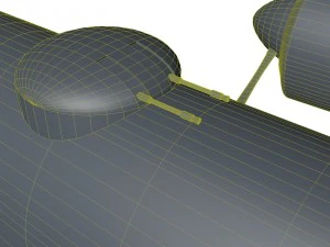 arado ar e 340 3D Model