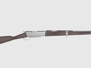 लेबल राइफल 3D मॉडल