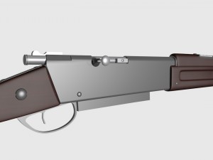 lebel rifle 3D Модель