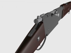 lebel rifle 3D Модель