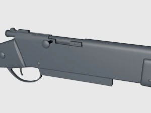 lebel rifle 3D Model