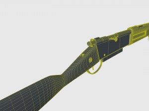 lebel rifle 3D Модель