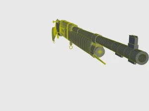 lebel rifle 3D Model