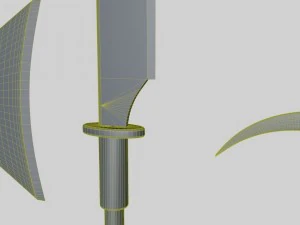 halberds and axes 3D Model