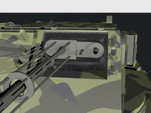 btr - 4 parus module 3D Model