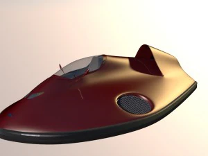 汽车气垫船 3D 模型