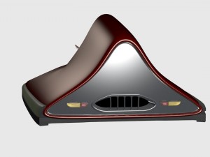 car hovercraft Modèle 3D