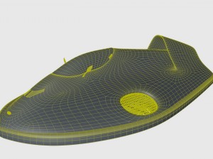 car hovercraft Modèle 3D