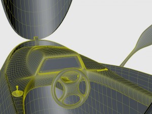 car hovercraft Modèle 3D