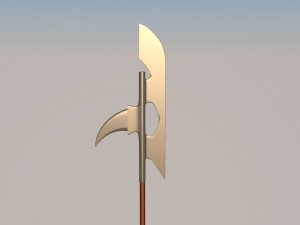 halberd 3D Model