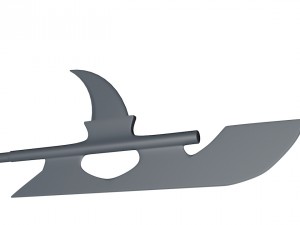 halberd 3D 모델