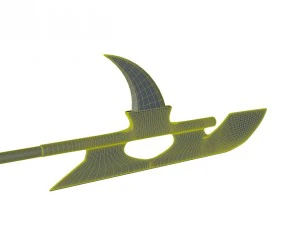 halberd 3D Model