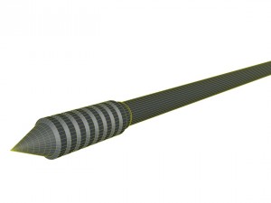 halberd 3D 모델