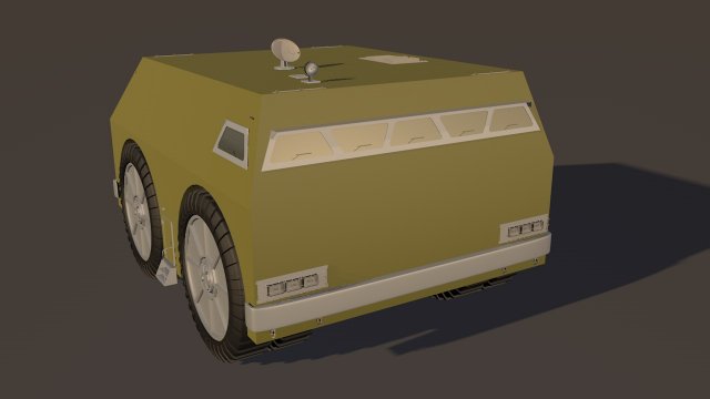 cross-country vehicle 3Dモデル .c4d .max .obj .3ds .fbx .stl .blend 