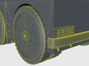 cross-country vehicle 3Dモデル