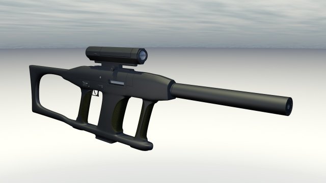 avn2 rifle 3D मॉडल .c4d .max .obj .3ds .fbx .stl .blend 