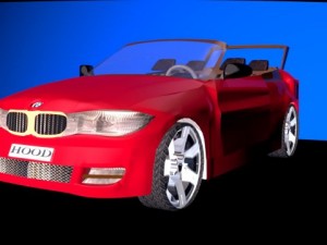 bmw 1 series cabriolet 3D Model