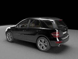 car benz Modèle 3D