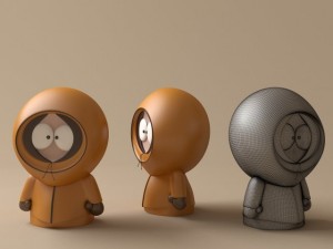 kenny south park 3D Model
