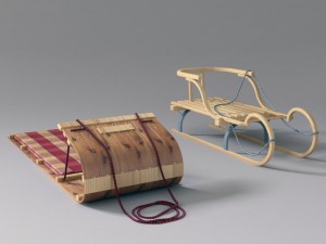 winter sleigh 3D Model
