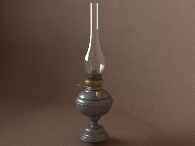 kerosin lamp Modèle 3D .c4d .max .obj .3ds .fbx .stl .blend 