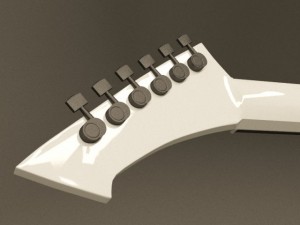 guitar esp snakebyte 3D 모델