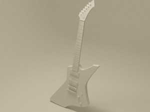 guitar esp snakebyte 3D 모델