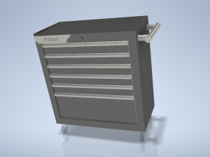 tool trolley Model 3D