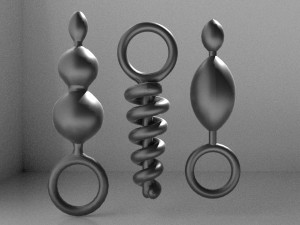 satisfyer plugs set of 3 3D मॉडल