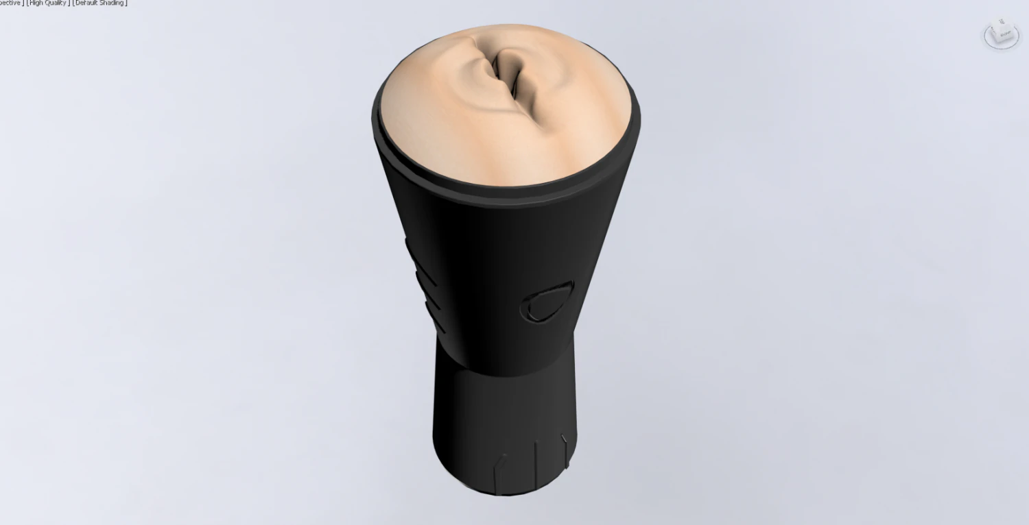 Toy female vagina 3D Model .c4d .max .obj .3ds .fbx .stl .blend 