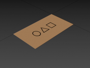 squid game business card 3D Модель