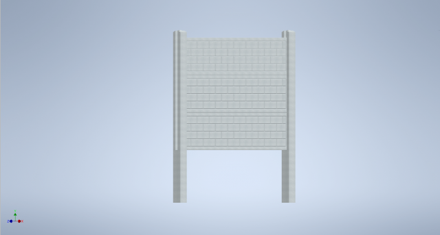 Fence 3D Model .c4d .max .obj .3ds .fbx .stl .blend 