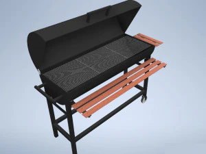 Barbecue 3D Model