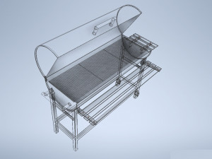 Barbecue Modello 3D