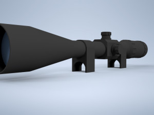 Sniper scope 3D Модель