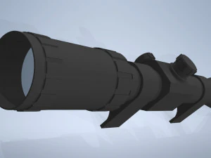 Lunette de vis&eacute;e pour tireur d'&eacute;lite Modèle 3D