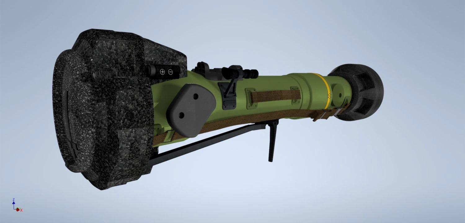 NLAW 3D Model .c4d .max .obj .3ds .fbx .stl .blend 