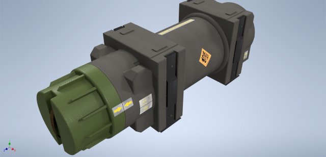 NLAW CASE Model 3D .c4d .max .obj .3ds .fbx .stl .blend