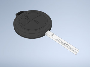Key mitsubishi 3D Model