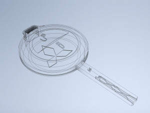 Key mitsubishi 3D Model