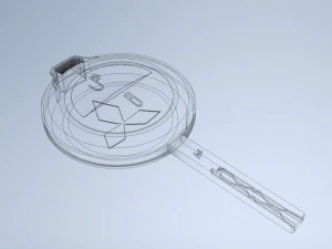 Key mitsubishi 3D Model