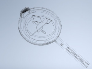 Key mitsubishi 3D Model