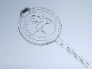 Key mitsubishi 3D Model