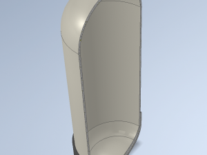 Dive cylinder tank 15L steel 3D Модель