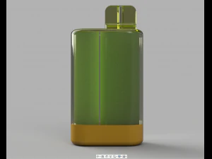 Electronic cigarett 5000 3D Model